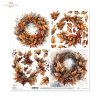 jesienne wianki*autumn wreaths*Herbstgirlanden*guirnaldas de otoño